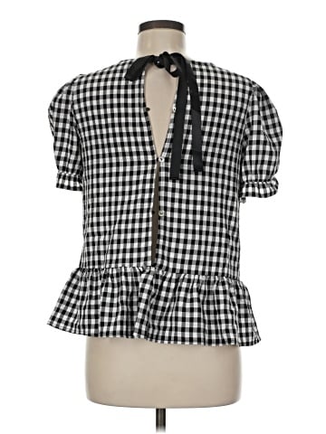Listicle Short Sleeve Blouse (view 2)