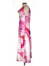 DKNY 100% Polyester Print Pink Casual Dress Size 4 - photo 5