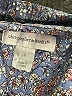 Christopher & Banks 100% Cotton Tweed Blue Long Sleeve Button-Down Shirt Size S - photo 7