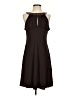 BCBGMAXAZRIA 100% Rayon Solid Brown Cocktail Dress Size XXS (estimated) - photo 1