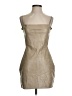 Tic : Toc 100% Polyester Metallic Tan Cocktail Dress Size S - photo 1