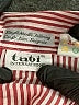 Tabi Stripes Red Long Sleeve Blouse Size S - photo 7
