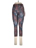 Zella Print Gray Blue Active Pants Size M - photo 1