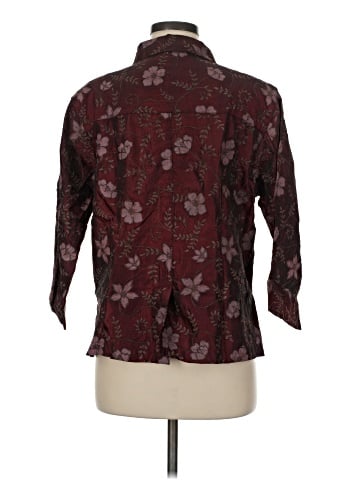 Coldwater Creek 3/4 Sleeve Blouse (view 2)