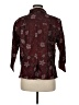 Coldwater Creek Paisley Burgundy 3/4 Sleeve Blouse Size M - photo 2