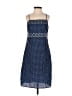 Rusty 100% Cotton Polka Dots Blue Cocktail Dress Size 5 - photo 1