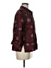Coldwater Creek Paisley Burgundy 3/4 Sleeve Blouse Size M - photo 4