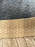 Unbranded 100% Silk Chevron-herringbone Tan Silk Pants Size S - photo 7