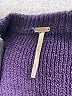 Free People Purple Pullover Sweater Size M - photo 7