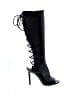 Via Spiga 100% Leather Black Boots Size 8 - photo 1