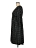 Max Studio Specialty Products Houndstooth Black Casual Dress Size M - photo 5