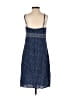 Rusty 100% Cotton Polka Dots Blue Cocktail Dress Size 5 - photo 2