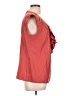 The Limited 100% Polyester Red Sleeveless Blouse Size L - photo 4