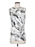 Helmut Lang Print Gray Silver Sleeveless Blouse Size P - P - photo 1