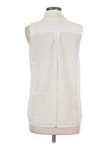 Vince. Sleeveless Button-Down Shirt (view 2)
