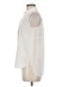 Vince. Ivory Sleeveless Button-Down Shirt Size 6 - photo 5
