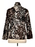 Alfred Dunner Animal Print Gold Jacket Size 16 - photo 2