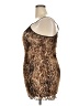 Elizabeth Animal Print Brown Cocktail Dress Size EU 50 / US 18-20 - photo 5