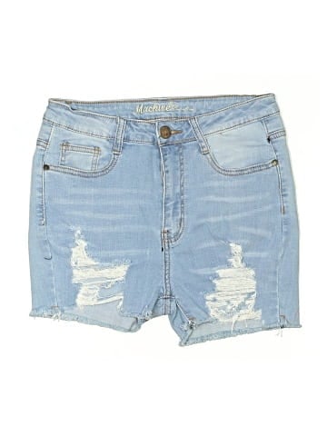 Machine Denim Shorts (view 1)
