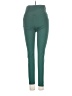 Mono b Solid Green Active Pants Size S - photo 2