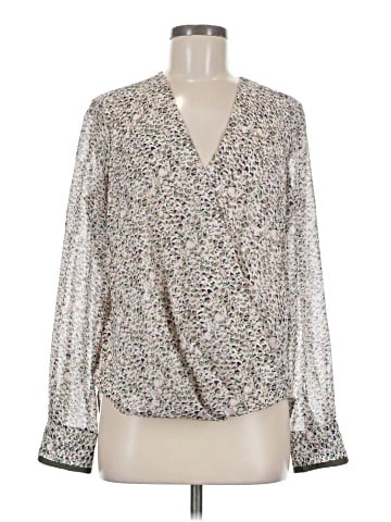 DKNY Long Sleeve Blouse (view 1)