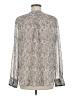 DKNY 100% Polyester Ivory Long Sleeve Blouse Size M - photo 2