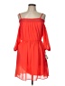 BCX 100% Polyester Solid Orange Cocktail Dress Size L - photo 1
