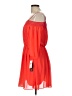 BCX 100% Polyester Solid Orange Cocktail Dress Size L - photo 5
