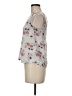 Pink Republic 100% Polyester Floral Ivory Sleeveless Blouse Size M - photo 5
