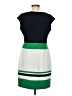 Studio One Color Block Green Casual Dress Size 6 - photo 2