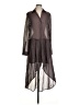 BCBGeneration 100% Cotton Gray Casual Dress Size S - photo 1