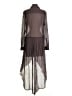 BCBGeneration 100% Cotton Gray Casual Dress Size S - photo 2