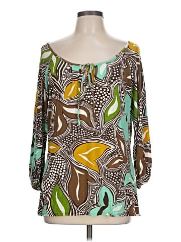 Envi: 3/4 Sleeve Blouse (view 1)