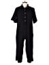 Vonda Solid Black Jumpsuit Size XL - photo 1