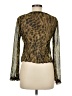 Jonathan Martin 100% Polyester Brown Long Sleeve Blouse Size M - photo 2