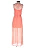 GB 100% Polyester Color Block Orange Casual Dress Size XS - photo 2