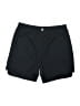 Lands' End Solid Black Athletic Shorts Size M (tall) - photo 2