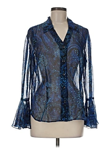 DressBarn Long Sleeve Blouse (view 1)