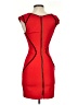 Express Color Block Red Cocktail Dress Size 0 - photo 2
