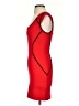 Express Color Block Red Cocktail Dress Size 0 - photo 5