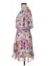 Laundry by Shelli Segal 100% Polyester Floral Blue Cocktail Dress Size 12 - photo 5