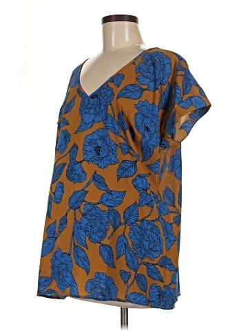 Motherhood Short Sleeve Blouse (view 1)