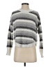 Sonoma Goods for Life Stripes Gray Pullover Sweater Size S - photo 1