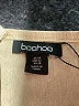 Boohoo Solid Tan Cocktail Dress Size 10 - photo 4