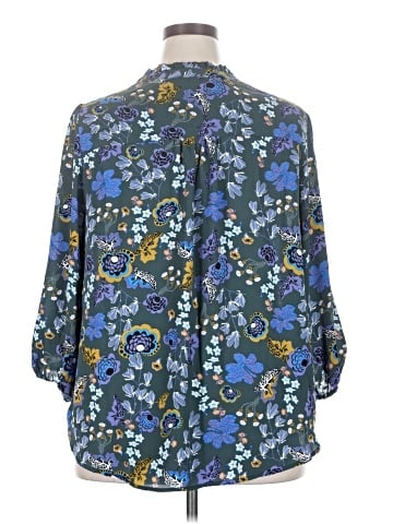Carolina Belle 3/4 Sleeve Blouse (view 2)