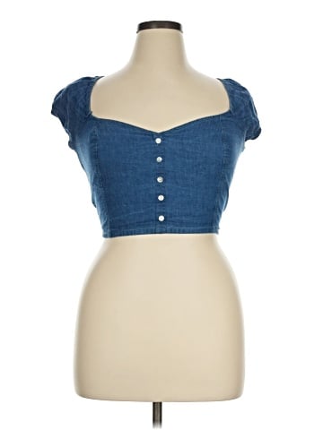 Derek Heart Short Sleeve Top (view 1)