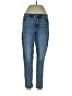 Democracy 100% Polyester Solid Blue Jeans Size 12 - photo 1