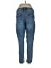 Democracy 100% Polyester Solid Blue Jeans Size 12 - photo 2