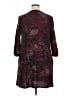 Apt. 9 Paisley Burgundy Casual Dress Size XL - photo 2