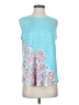 J.Jill 100% Linen Blue Sleeveless Top Size S - photo 1
